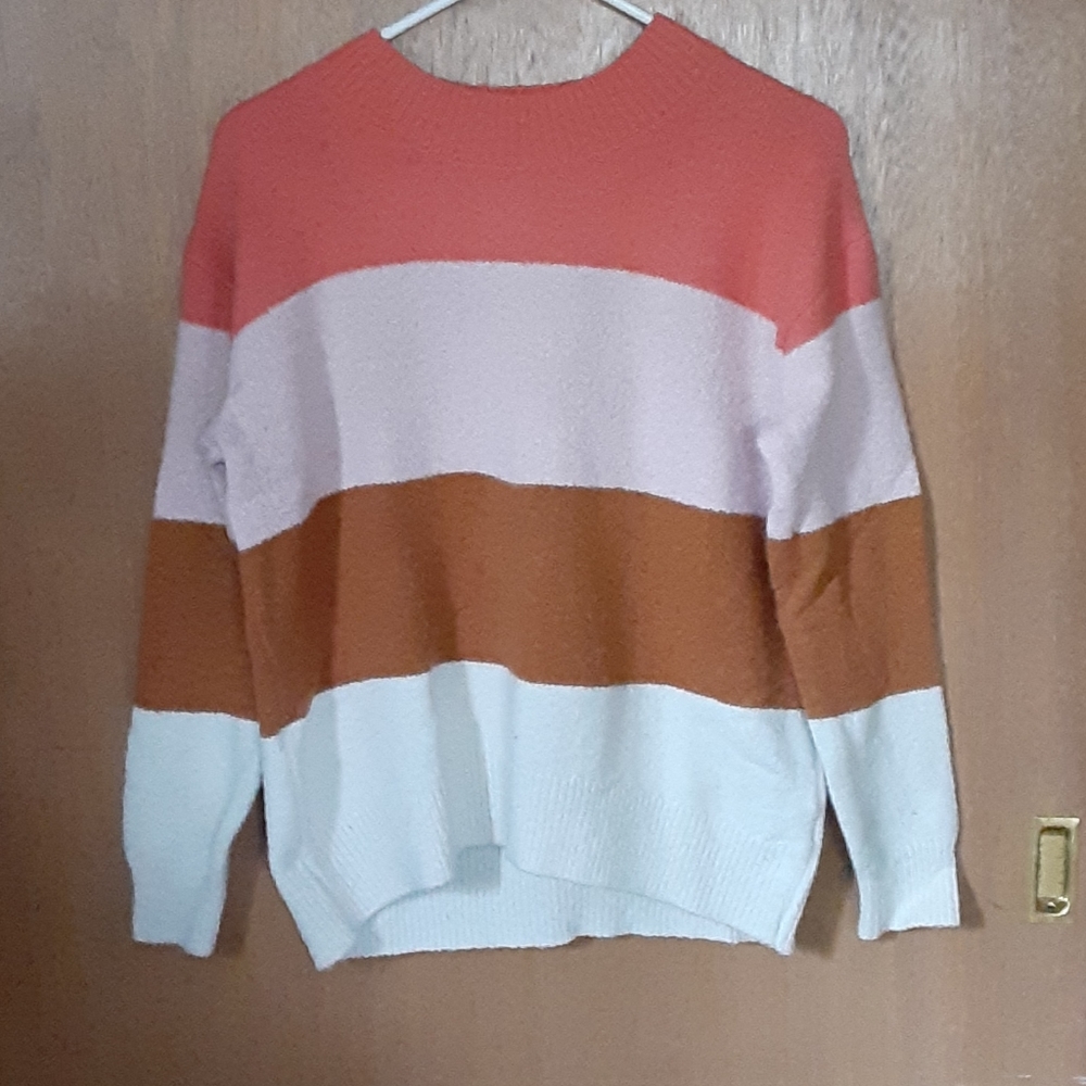 Multi colored sweater